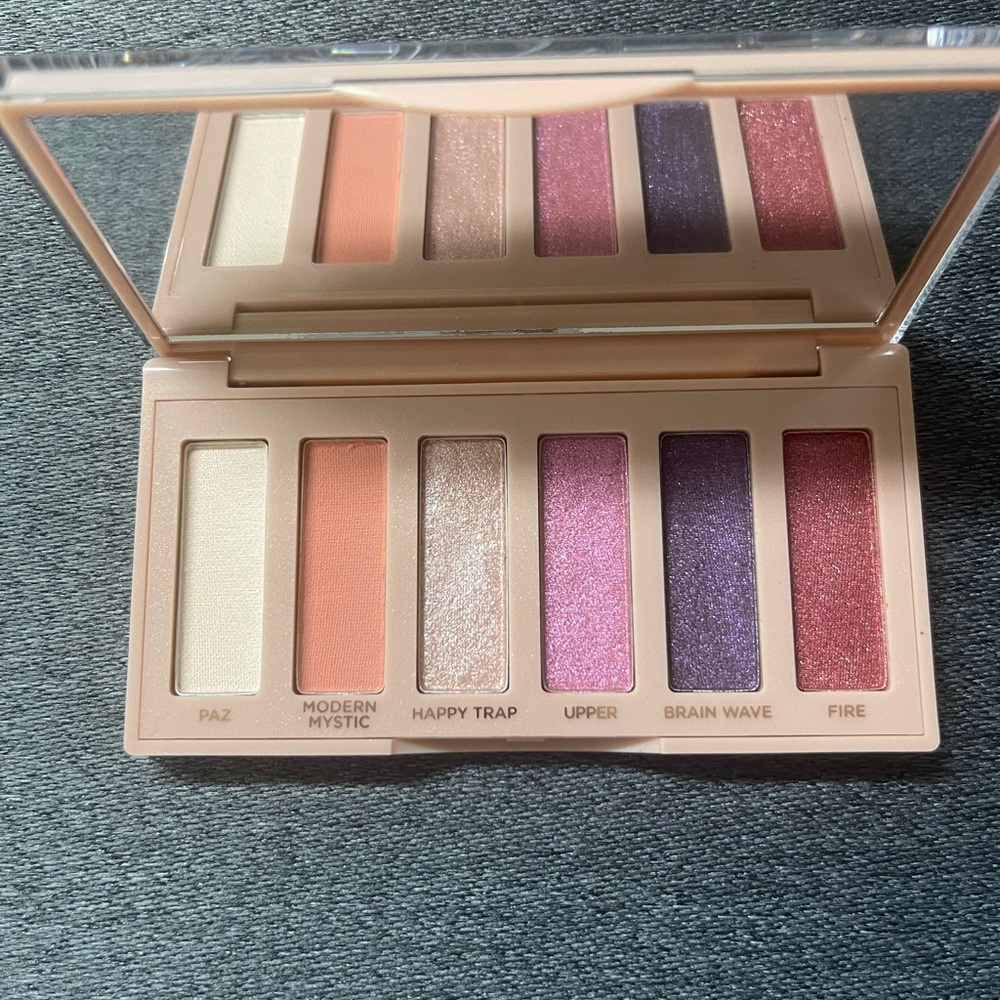 NWT URBAN DECAY X SMILEY NAKED MINI EYESHADOW PALETTE “ Chill Happy”
